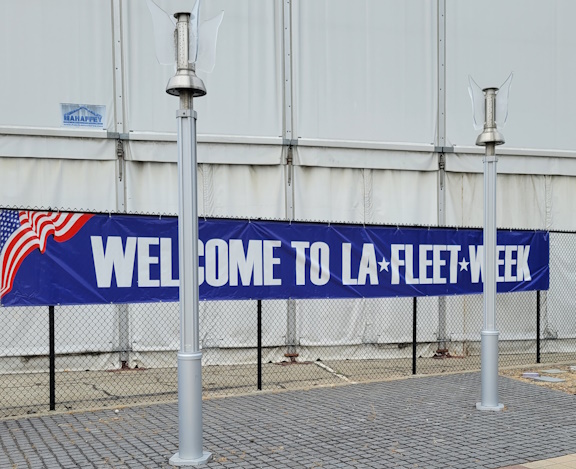 Los Angeles Fleet Week Banner